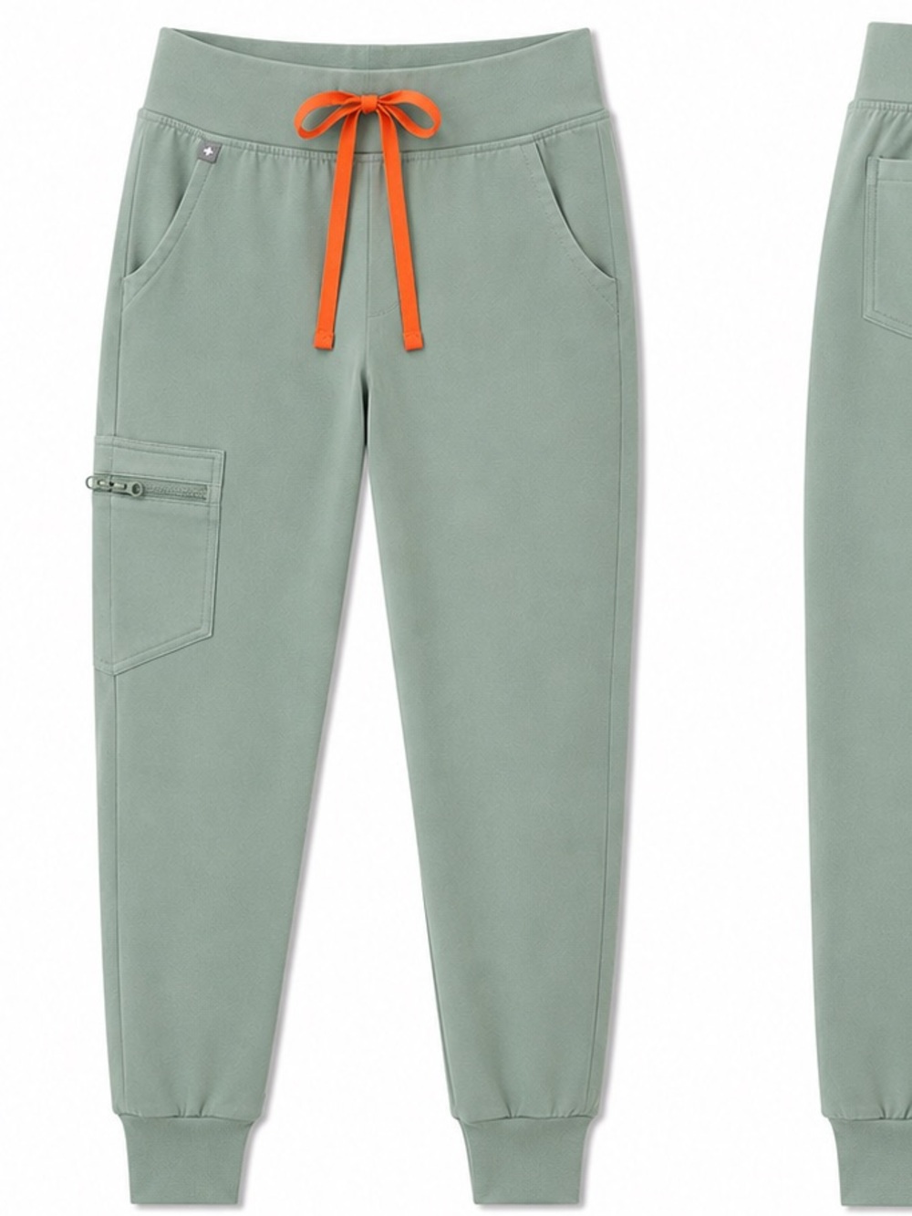 FIGS Zamora Jogger Scrub Pants mint/sage